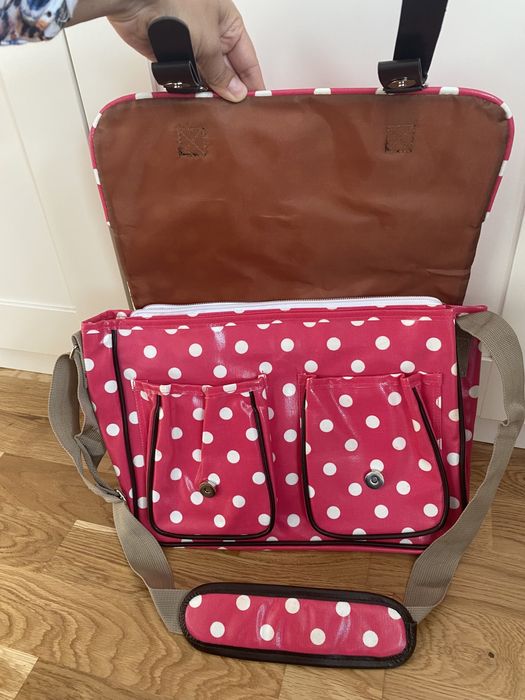 Nowa torba listonoszka duza retro