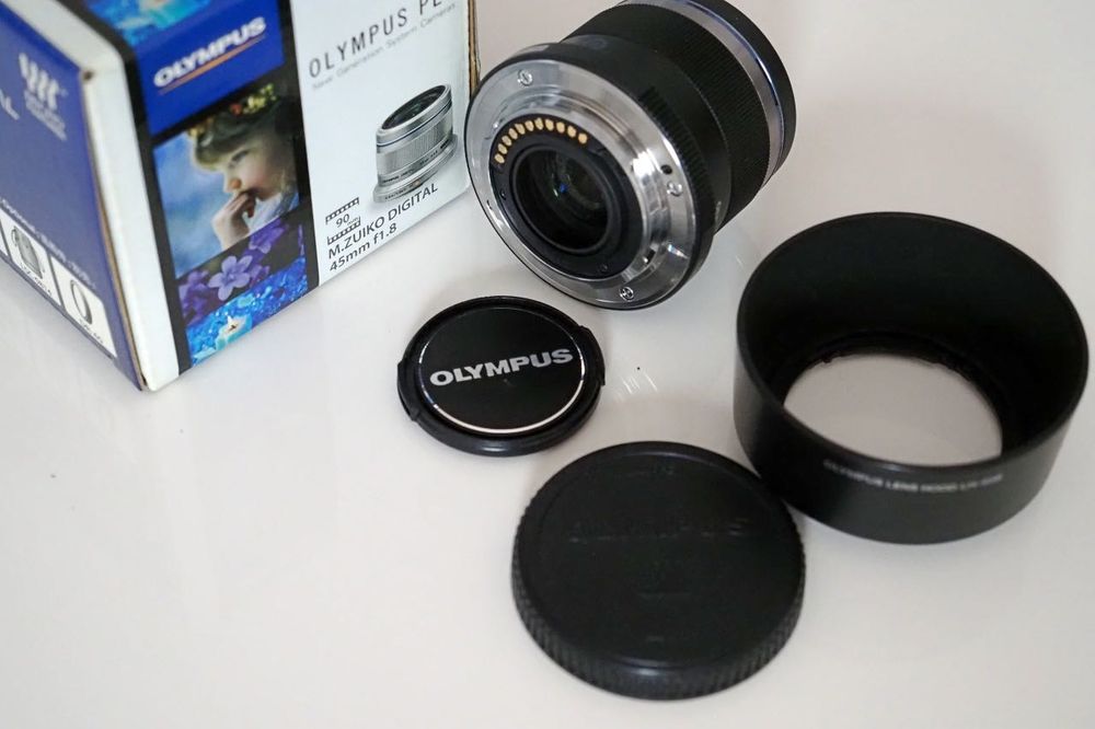Obiektyw Olympus M.Zuiko Digital 45mm f/1.8 micro 4/3-Idealny!