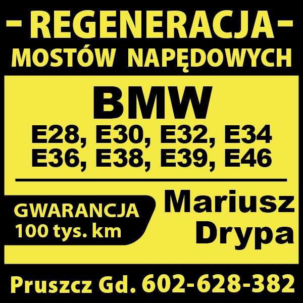 Most dyfer BMW E28, E30, E32, E34, E36, E38, E39, E46 LUZY GWAR 100tys