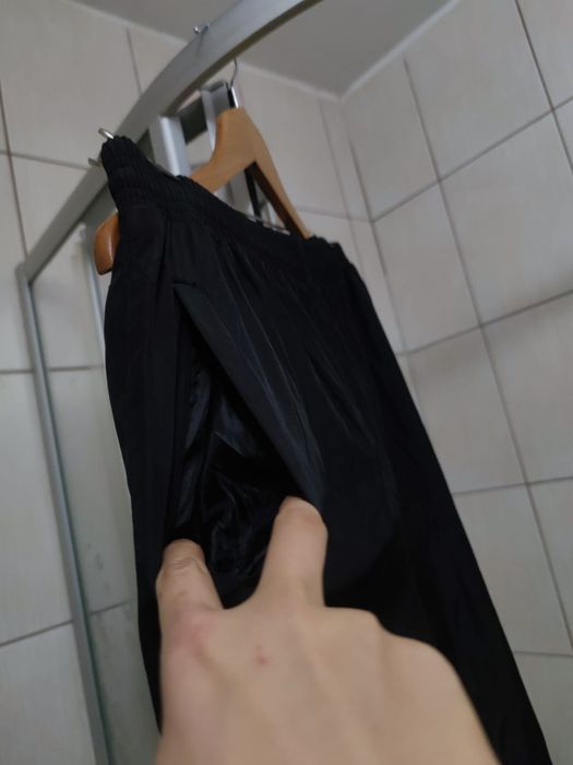 Spodnie dresowe XL dresy adidas czarne predator black ciemne niebieski