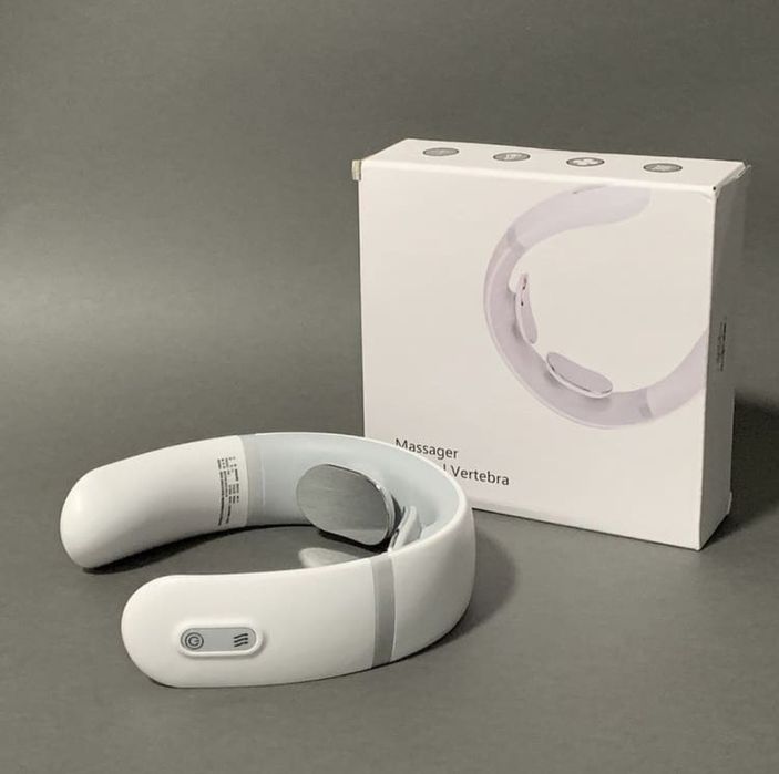Массажёр для шеи миостимулятор микротоки сеrvical vertebra massager