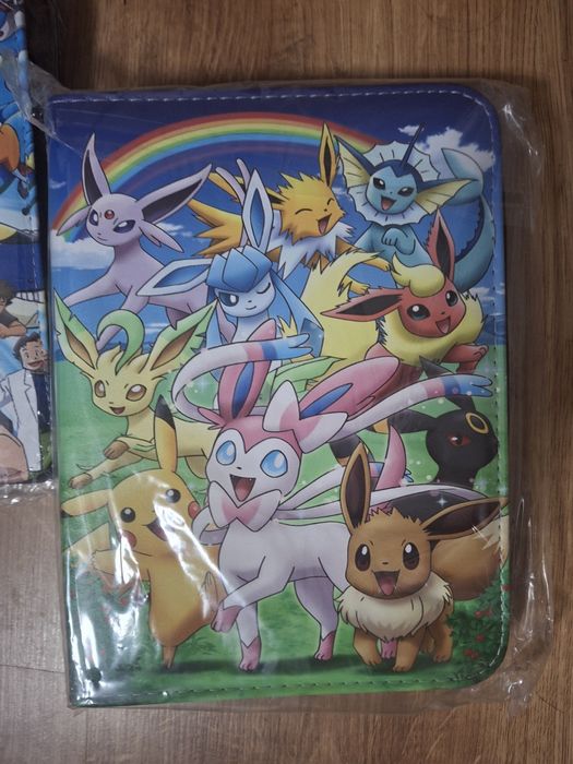 Klaser skórzany  z kartami