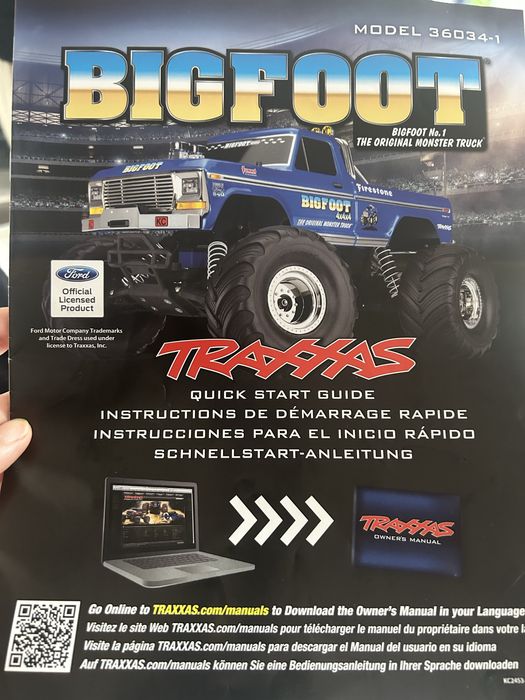 Samochód  na pilota Traxxas Big Foot