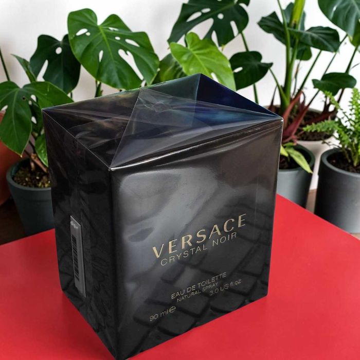 Versace Crystal Noir Eau de Toilette 90 мл парфум жіночий Версаче Кристал Ноар туалетна вода жіночі оригінал Без передоплати !