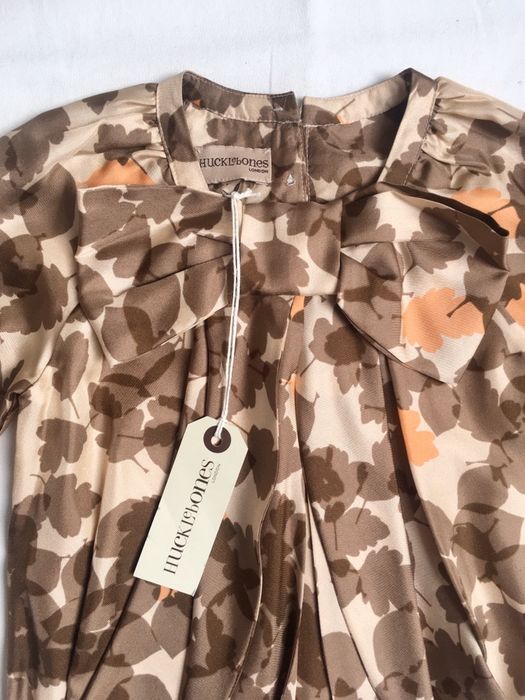 Nowa jedwabna sukienka Hucklebones London 92