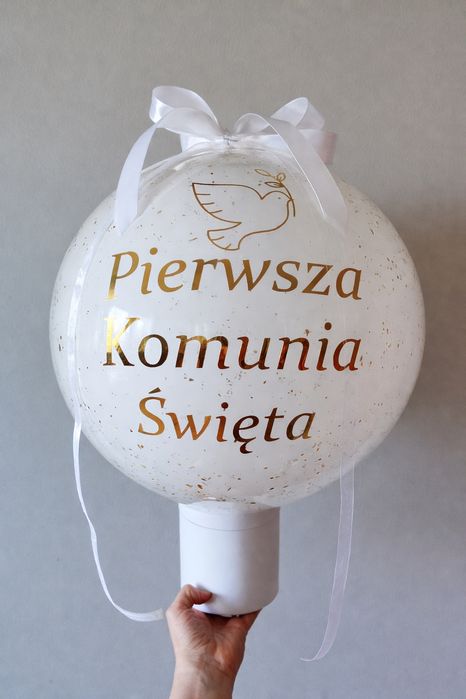 Balonbox flowerbox balonowy prezent urodziny chrzest komunia 18 roczek