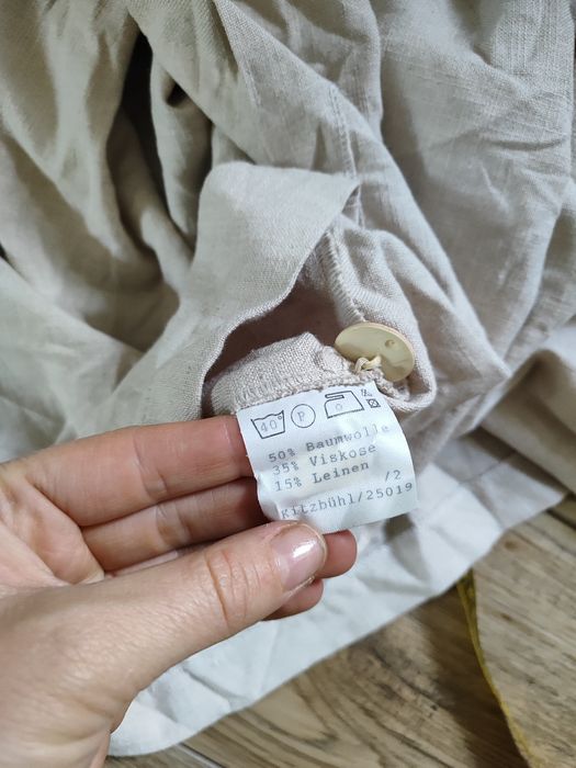 Sukienka 46 len 18 xxxl landhaus vintage retro folk MIDI dirndl