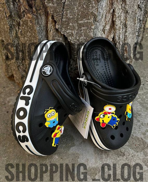 Crocs Bayaband Kids Дитячі Крокси Сабо Топ Продажів Джибітси