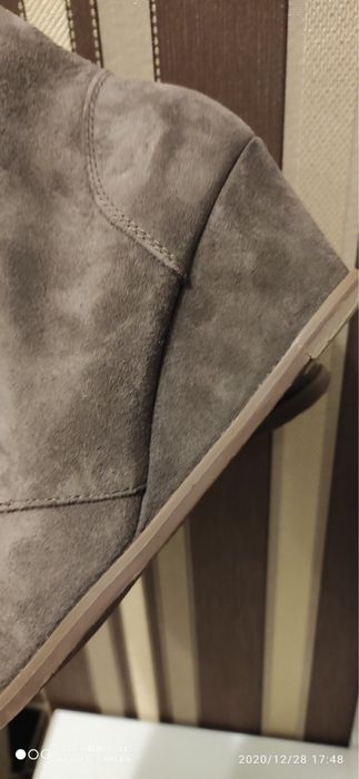 Черевички Clarks чобітки замша