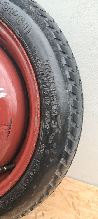 Honda Jazz III 08-15 dojazdówka koło zapasowe 15 cali zapasówka Leware