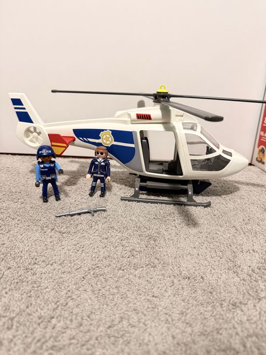 Playmobil 6921 City Action Helikopter Policyjny Z Reflektorem Led