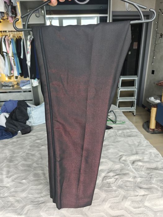 Брюки мужские для стриптиза на молнии, брюки на кнопках