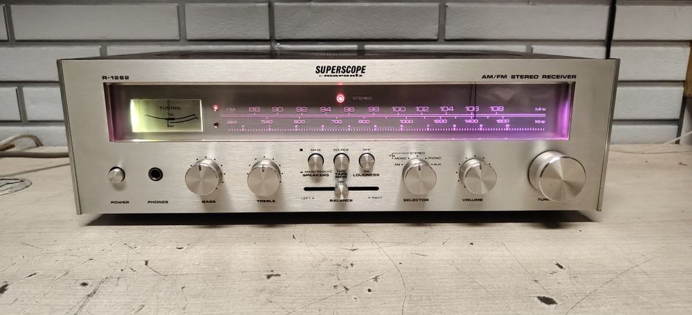 Amplituner MARANTZ R-1262 SUPERSCOPE. Vintage