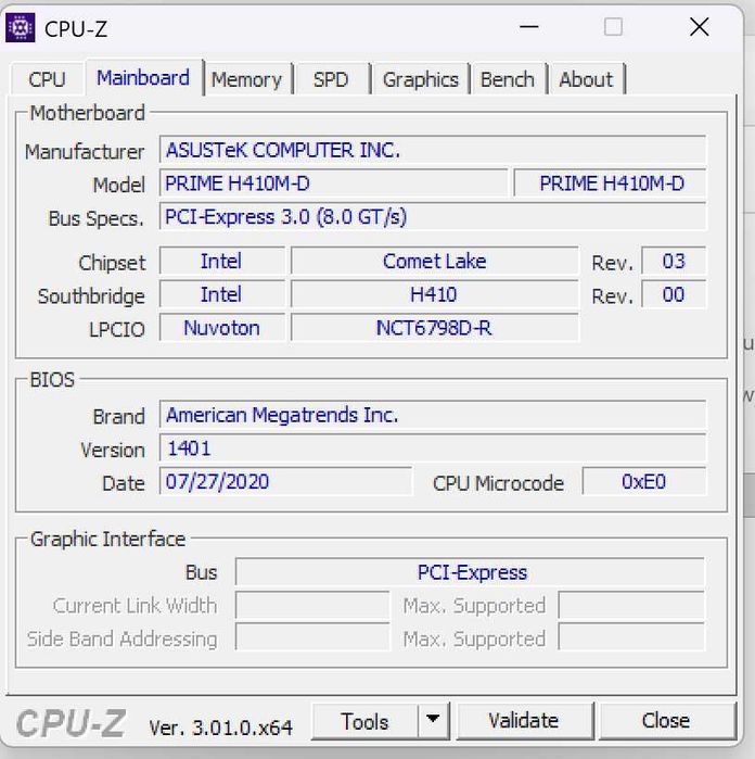 Komputer stacjonarny i5-10400/16GB RAM/500GB SSD