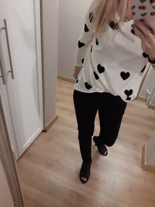 Mango spodnie rurki xs