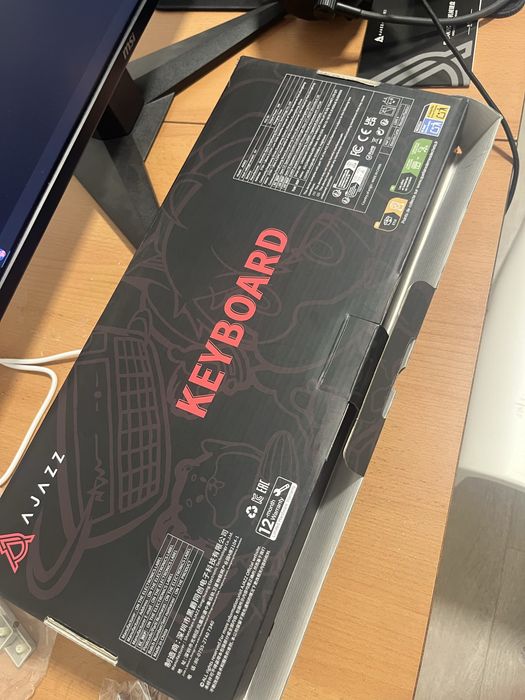 Teclado Mecânico AJAZZ AK992 – Excelente Estado