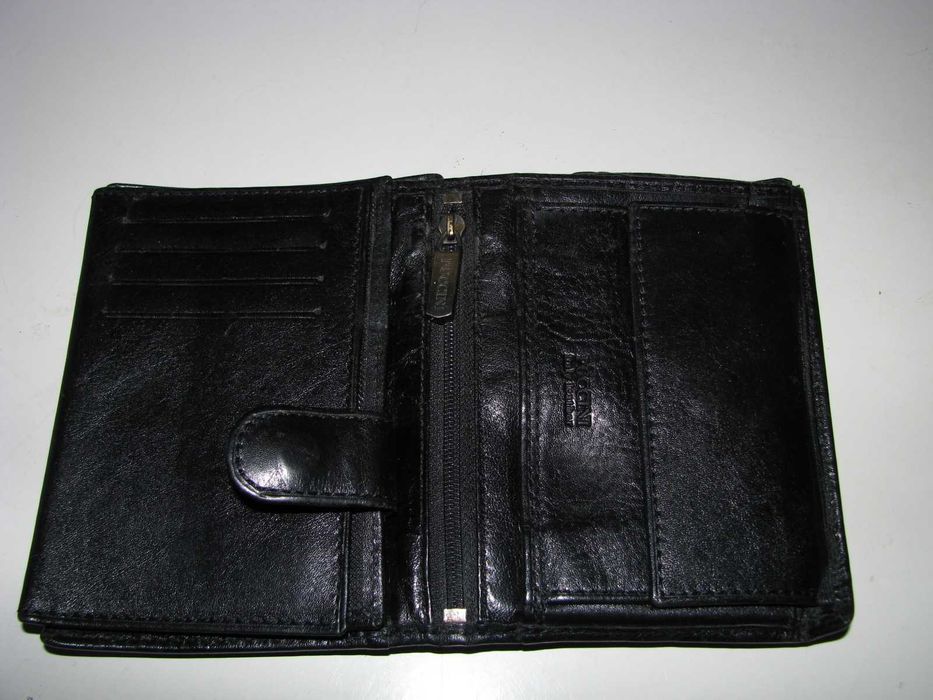 Portfel Puccini skóra czarny