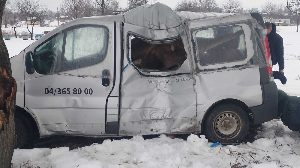Опель віваро після дтп