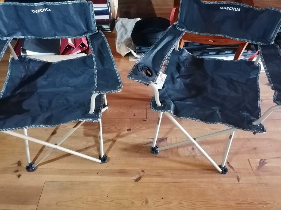 Mesa e cadeiras campismo