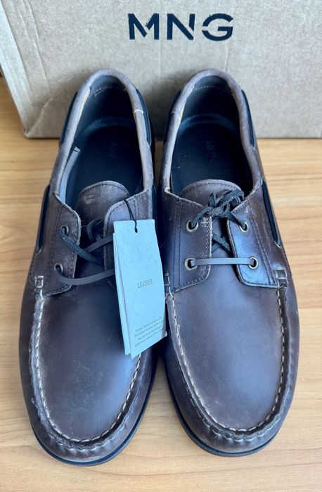 Лофери  чоловічі Mango 100% шкіра