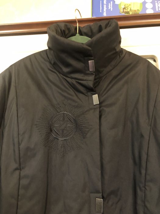 Kurtka damska Italy Style 7XL bràzowa , ocieplana ,