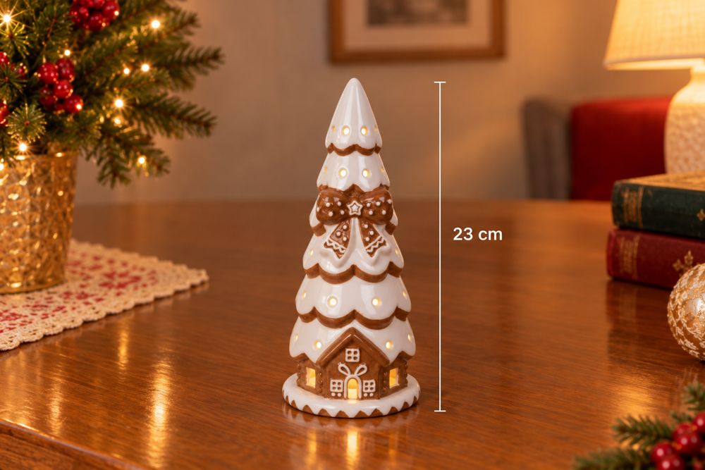 Decoracao de natal com led