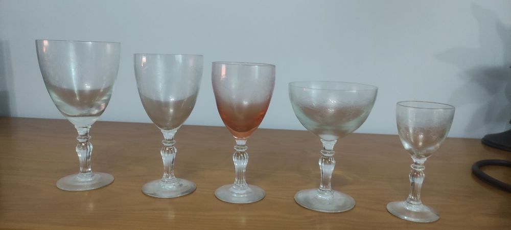 Copos de enxoval, modelo retro