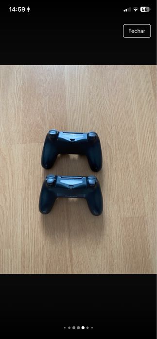 Ps4 pro, comandos, jogos (gta, minecraft e rocket) e cabos