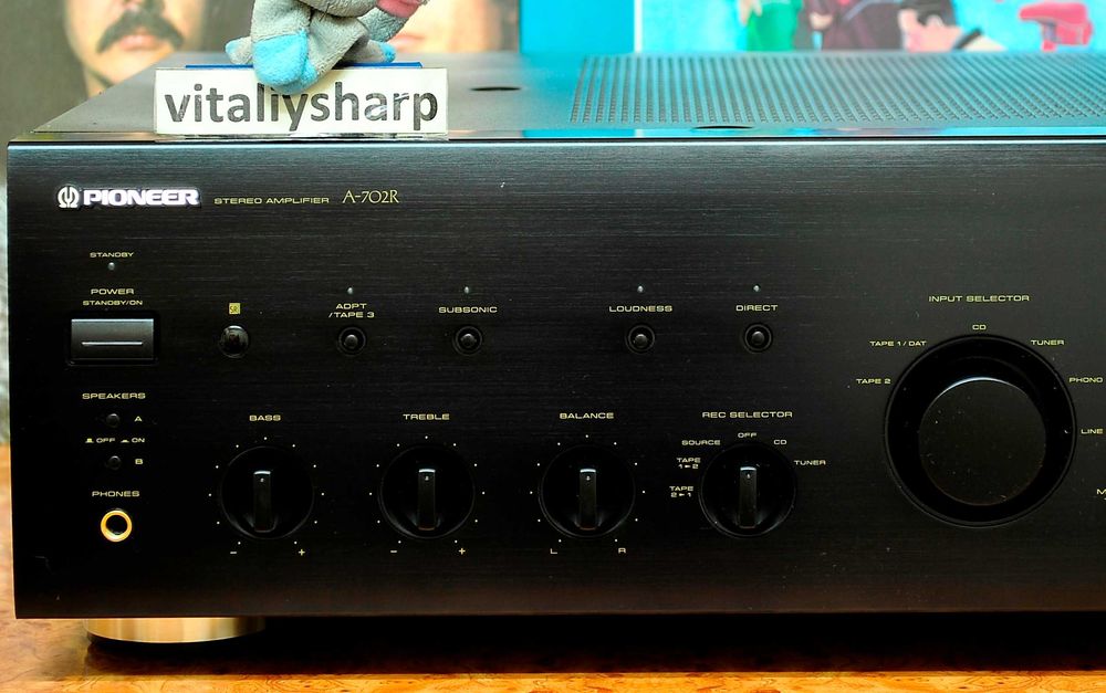 Топовый PIONEER A-702R (84S) 14кг 85вт суперсостояние!