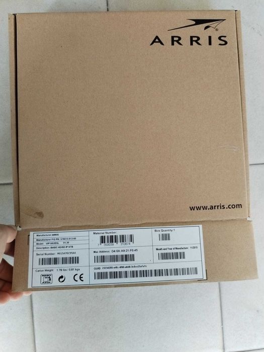 MEO/Arris Router – New in Box64738555747586122