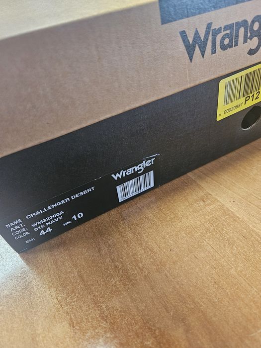 Męskie trzewiki Wrangler r.44, wkł. 30cm