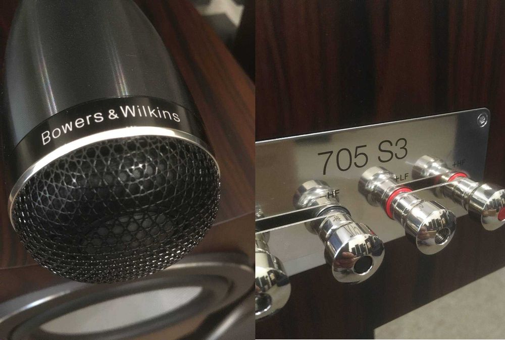 Акустичні системи Bowers & Wilkins 705 S3 зі стендами B&W FS-700 S3