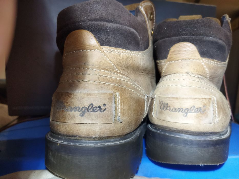 Ботинки WRANGLER кожаные