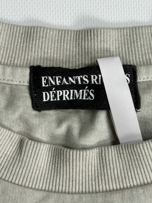 Лонгслів білий Enfants Riches Deprimes archive distressed белый ERD