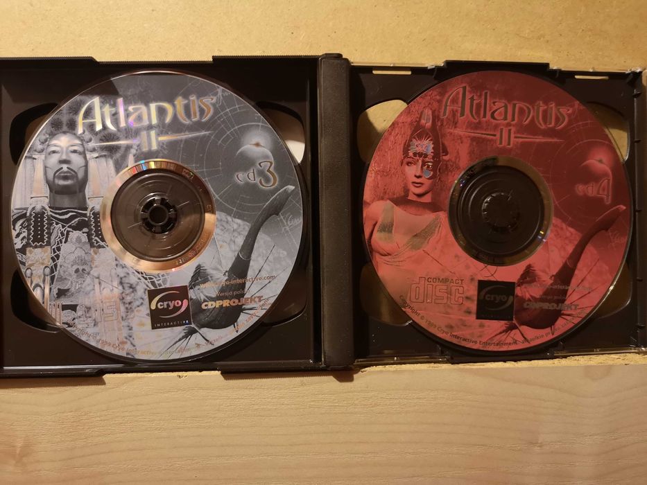 Atlantis II 4 cd POLSKA wersja CD Projekt