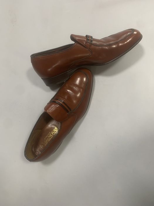 Кожаные мужские туфли