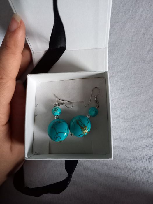 Turkusowe kolczyki