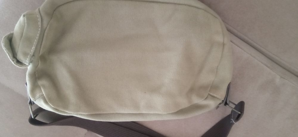 Bolsa tecido verde safari