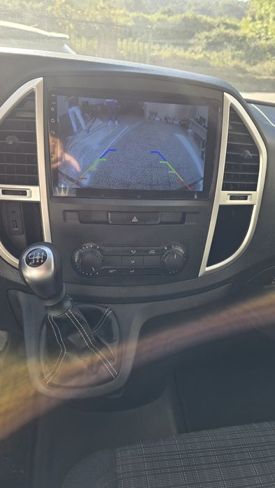 Rádio Android 14 com GPS Mercedes Vito 3 (Artigo Novo)