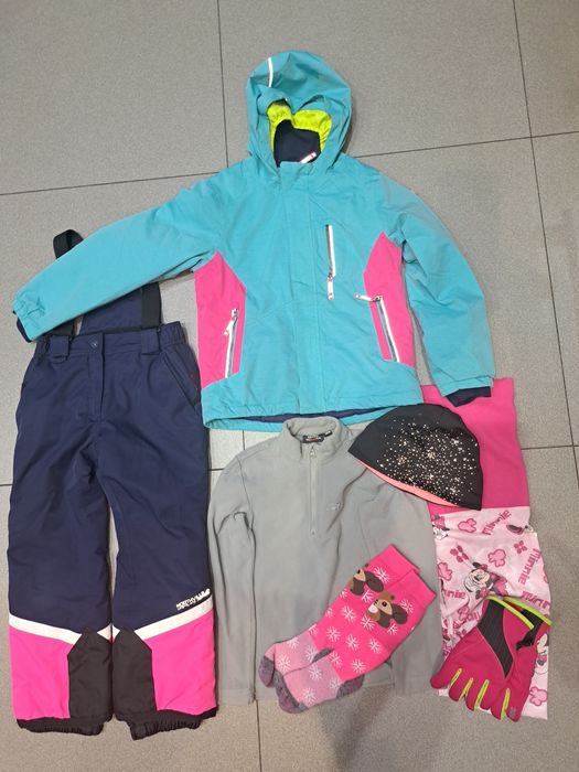 Костюм лижний для дівчинки 128см