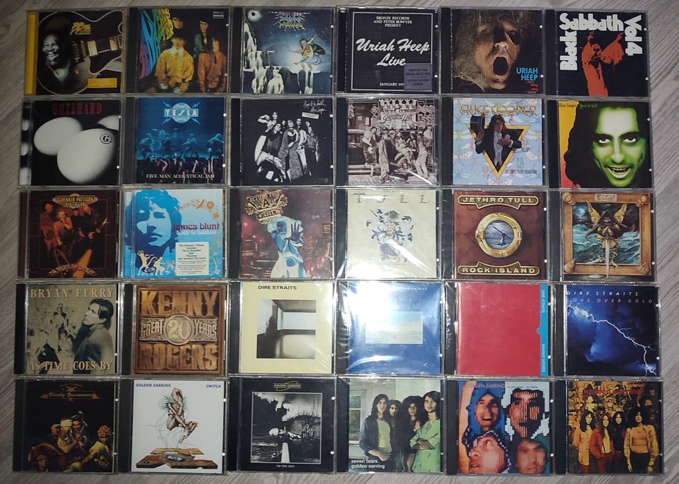 Фирменные CD ZZ Top,Kiss,M.Jackson,Visage,Prodigy,Nirvana,Wyclef Jean