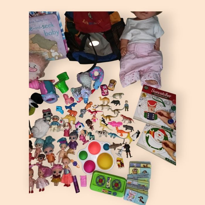 Іграшки і книжки дитячі. Все, що на фото