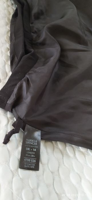 Długa czarna spódnica Marks& Spencer Okazja