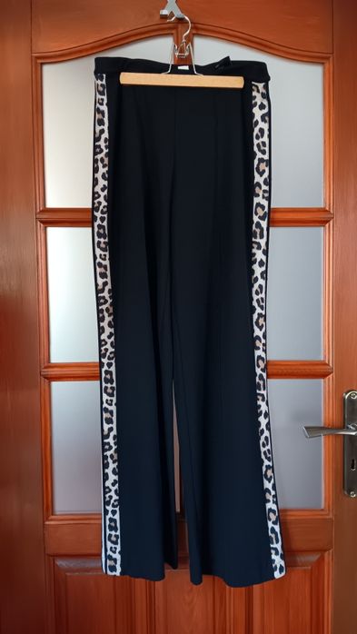 Spodnie szerokie H&M r.38