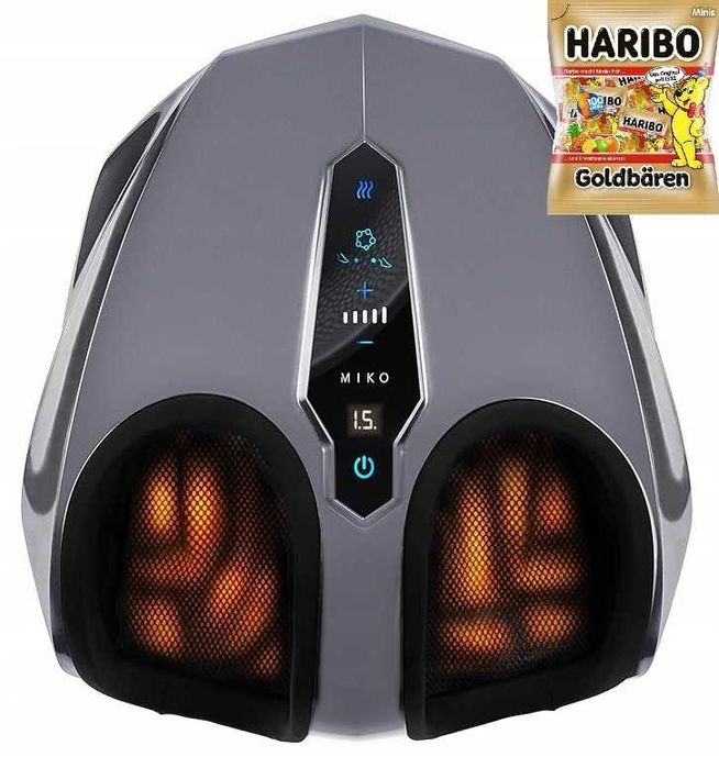 Masażer do stóp z ogrzewaniem głębokim ugniataniem kompresją i pilotem MIKO 6293
