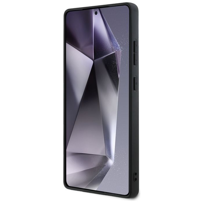 Etui Mercedes Leather Curved Stitches do Samsung Galaxy S25 Ultra