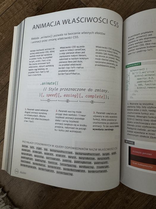 HTML i CSS + JavaScript i Jquery