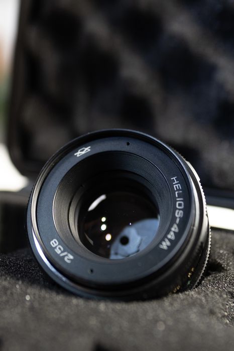 Helios-44M 58mm f/2 M42, 8 listków, testowany, swirly bokeh + dobierz adapter!