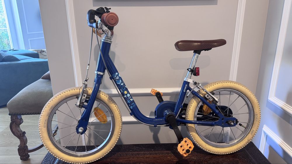 Bicicleta criança B’Twin vintage 16 polegadas como nova