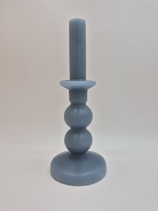 Zestaw 3 dekoracyjnych ozdobnych świec świeczek do stroików, dekoracji